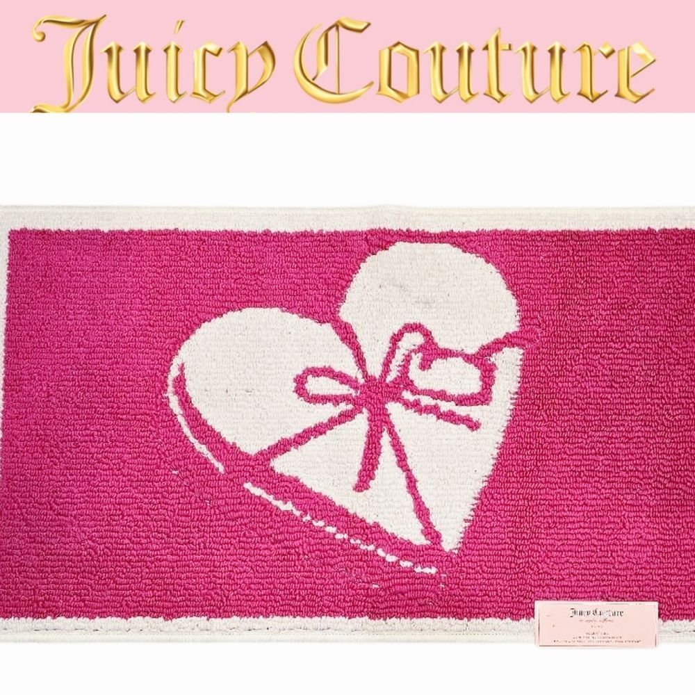 Juicy Couture‎ Home Heart Bow Accent Rug